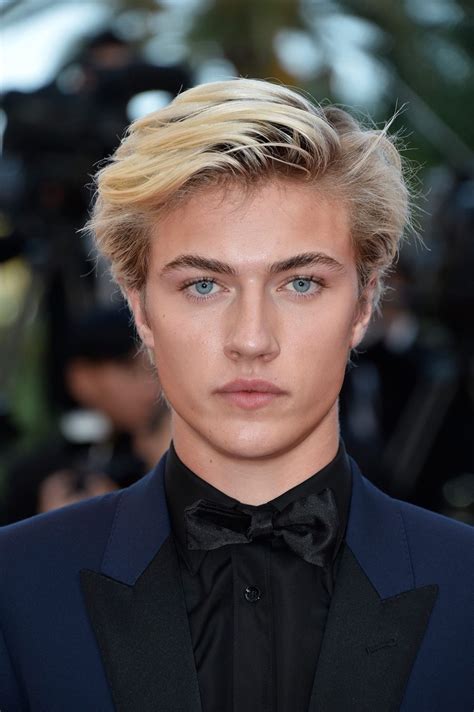 lucky blue smith versace|LUCKY BLUE SMITH .